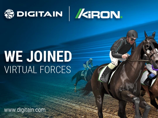 Digitain mejora su portafolio virtual con la integración de Kiron
