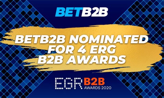 La plataforma BETB2B ha sido nominada en 4 categorías de los prestigiosos EGR B2B Awards