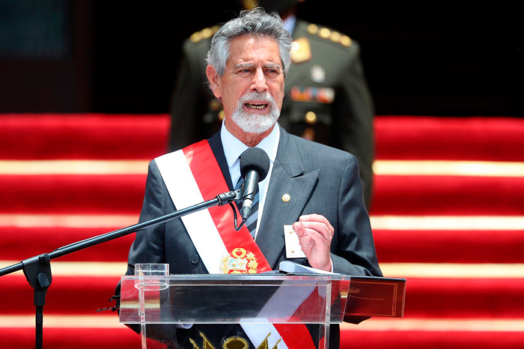 Perú por fin en transición