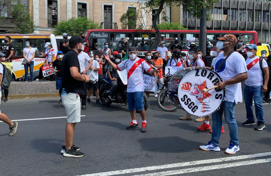 Perú: Más de 3000 personas salieron a las calles para reclamar por la reapertura de los casinos y salas de tragamonedas