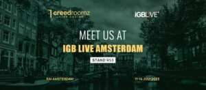 CeedRoomz estará en la iGB Live de Amsterdam.
