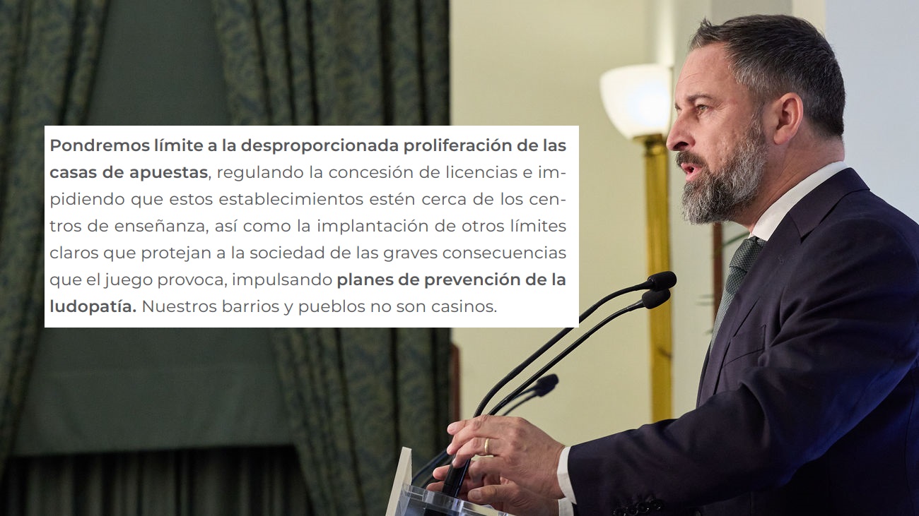 Santiago Abascal, figura principal de VOX.