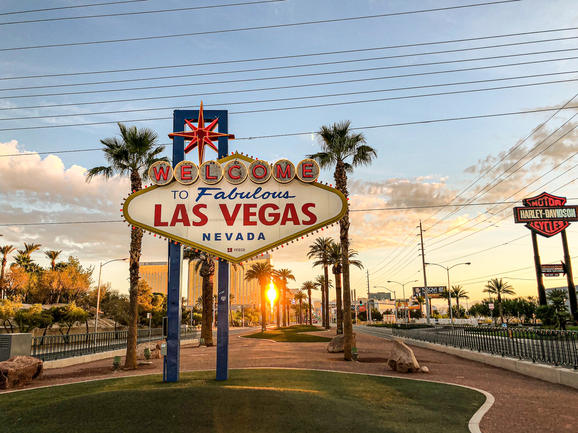 Cartel de Las Vegas - Sung Shin para Unsplash