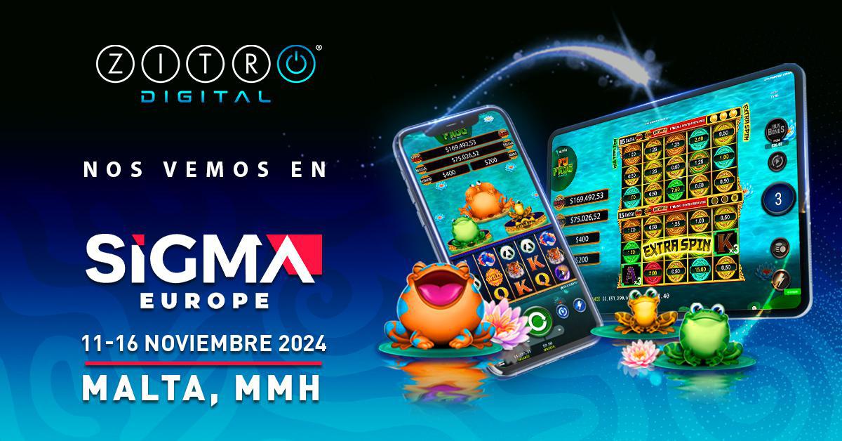 Zitro Digital estará presente en SiGMA Europe en Malta