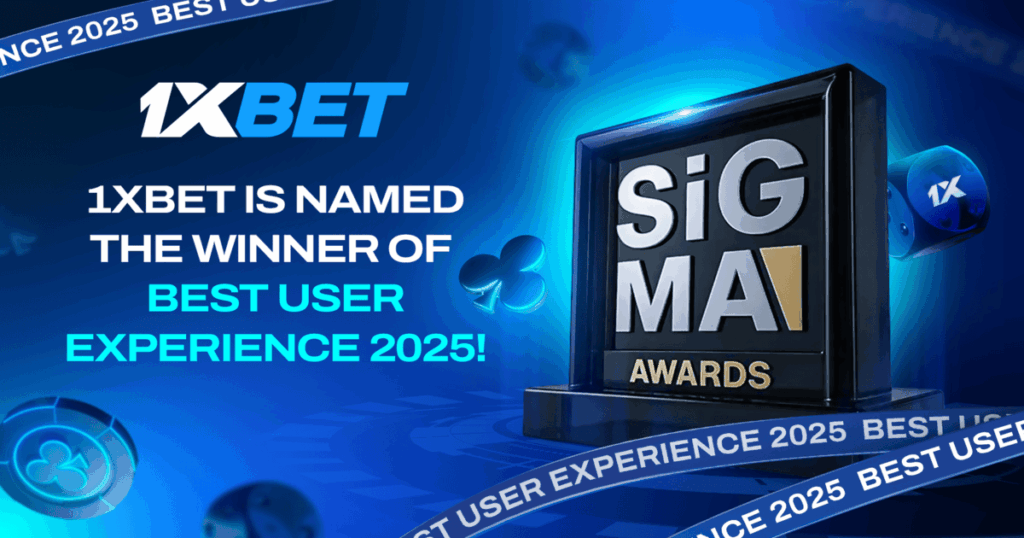 1xBet reafirma su liderazgo global al obtener el premio a la Mejor Experiencia de Usuario 2025