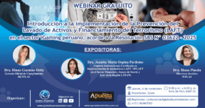 Perú norma LAFT webinar - Revista Casino Perú