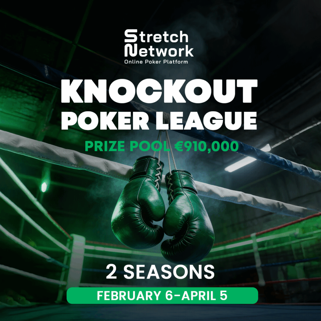 Stretch Network anuncia el regreso de la Knockout Poker League con un pozo de premios de €910.000