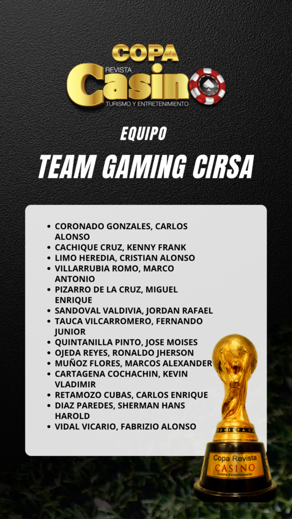 Mañana arranca la Copa Revista Casino 2026