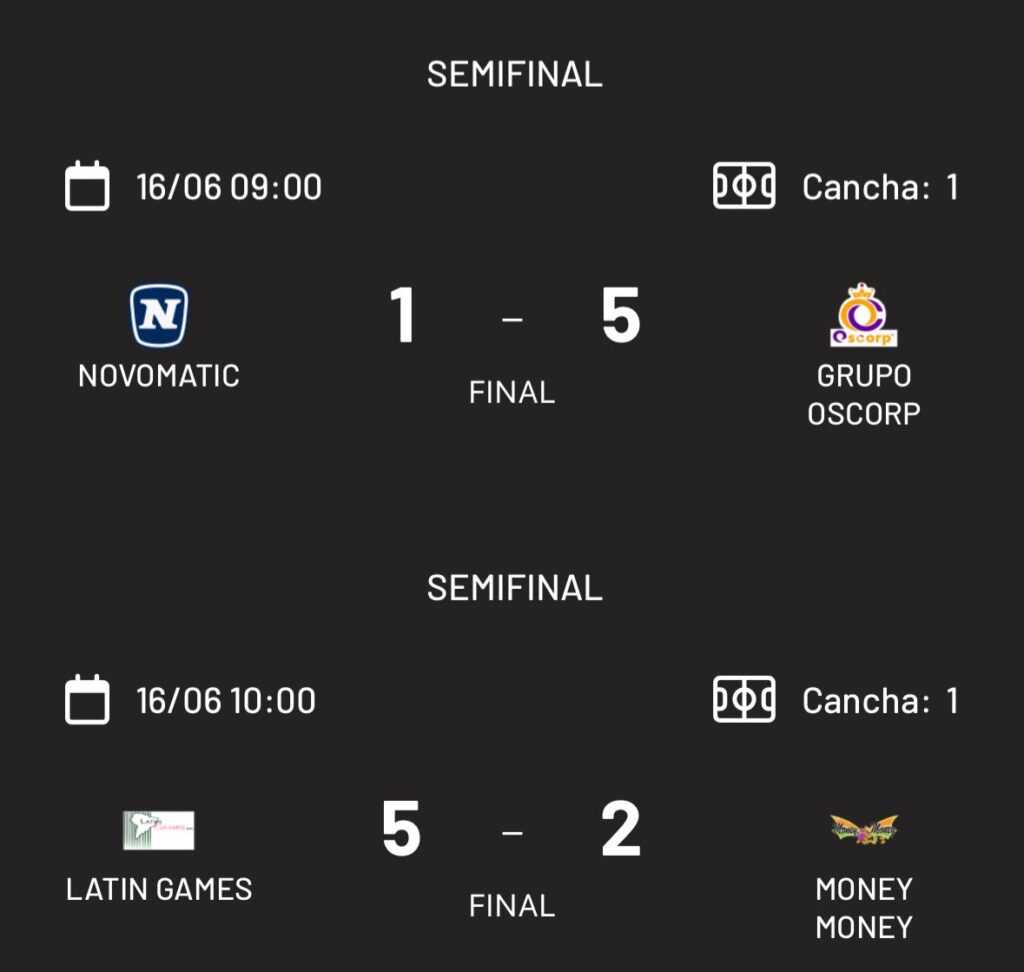 Semifinales de alto voltaje