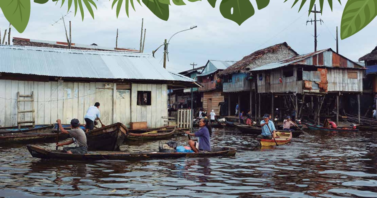 Belén la ciudad que vive sobre el agua