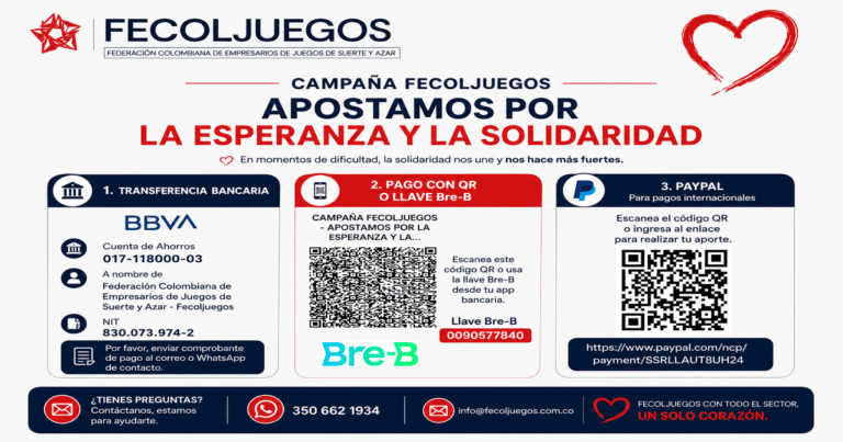 Colombia Fecoljuegos - Revista Casino Perú