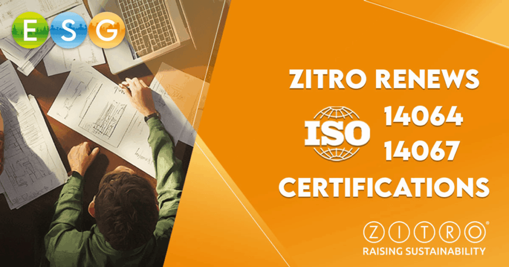 Zitro obtiene la recertificación de las normas ISO 14064 e ISO 14067