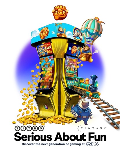 Todos a bordo: “Tails on Rails” de Zitro, en “Fantasy”, pone rumbo a G2E Las Vegas