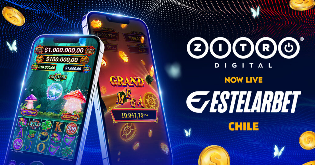 Estelarbet incorpora juegos de Zitro Digital a su oferta online en Chile