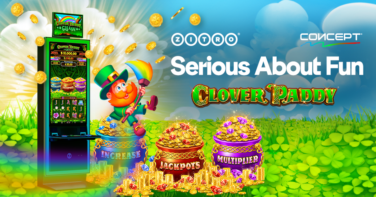 Zitro CONCEPT Clover Paddy - Revista Casino Perú